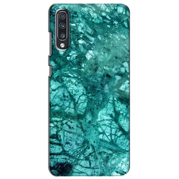 Чехол с рисунком «Зеленый мрамор» для Samsung Galaxy A70 2019 (A705F) Чехол с рисунком «Зеленый мрамор» для Samsung Galaxy A70 2019 (A705F)