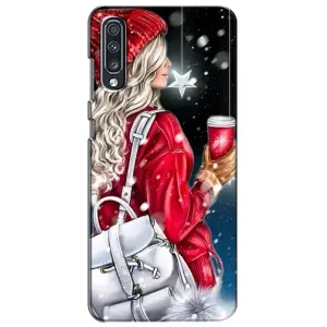 Чехлы на Новый Год Samsung Galaxy A70 2019 (A705F) (Зима пришла)