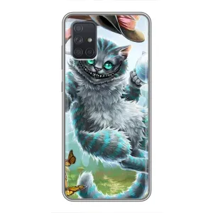 Бампер с изображением Котиков для Самсунг Галакси А71 (Чеширский КОТИК)