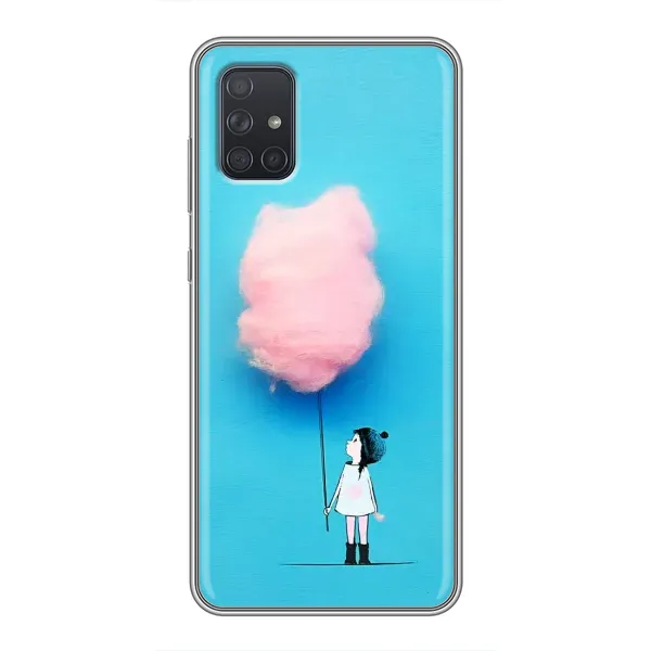 Чехол с рисунком «Девочка с тучкой» для Samsung Galaxy A71 (A715) Чехол с рисунком «Девочка с тучкой» для Samsung Galaxy A71 (A715)