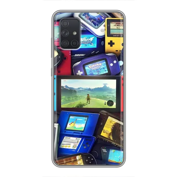 Чехол с рисунком «Джойстики» для Samsung Galaxy A71 (A715) Чехол с рисунком «Джойстики» для Samsung Galaxy A71 (A715)