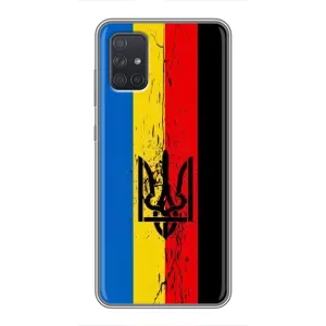 Чохли УПА (Червоно-Чорний) на Samsung Galaxy A71 (A715)
