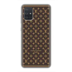 Силиконовый чехол для Samsung Galaxy A71 (A715) (ФОН Louis Vuitton Paris)