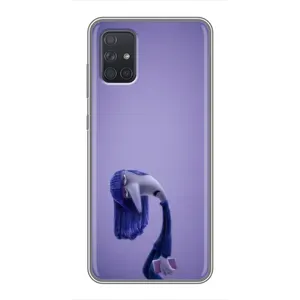 Чехол Головоломка для Samsung Galaxy A71 (A715) - (AlphaPrint) (Хандра)