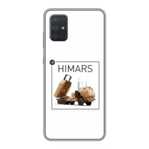 Чехлы на военную тематику для Samsung Galaxy A71 (A715) (HIMARS)
