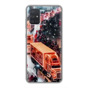 Чехлы на Новый Год Samsung Galaxy A71 (A715) (Кока Кола)