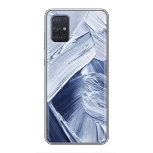 Чехлы со смыслом для Samsung Galaxy A71 (A715) (Краски мазки)