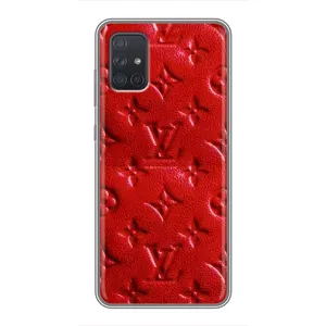 Чехол с рисунком «Красный ЛВ» для Samsung Galaxy A71 (A715)