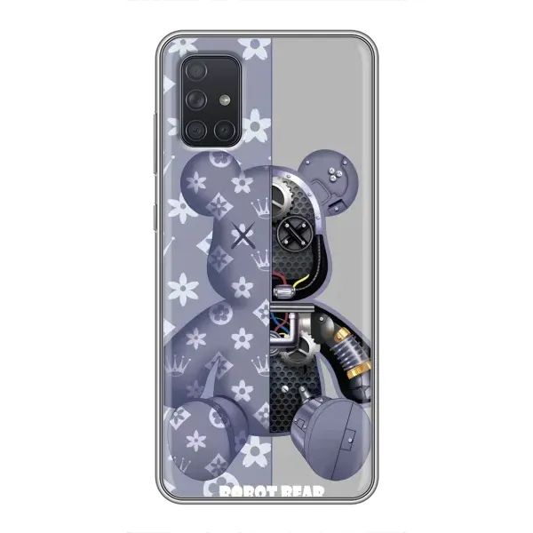 Чехол с рисунком «Медведь Louis Vuitton» для Samsung Galaxy A71 (A715)
