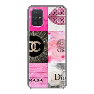 Чехол (Dior, Prada, YSL, Chanel) для Samsung Galaxy A71 (A715) (Модница)