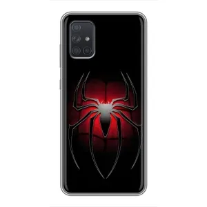 Чехол Супергерой Человека Паука на Samsung Galaxy A71 (A715) (Паук)