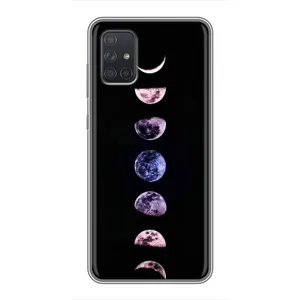 Чохол (ТПУ) з планетами на Samsung Galaxy A71 (A715) (Плнети)
