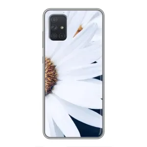 Чехол с ромашками на Samsung Galaxy A71 (A715) (Пол ромашки)