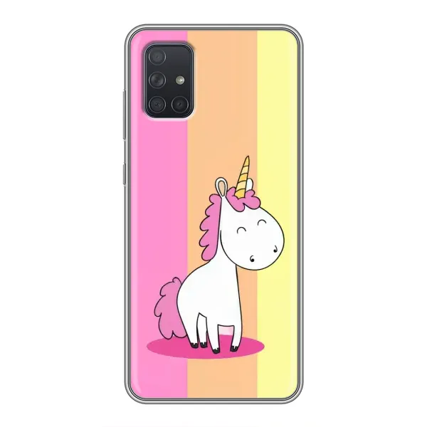 Чехол с рисунком «Радужный Единорог» для Samsung Galaxy A71 (A715) Чехол с рисунком «Радужный Единорог» для Samsung Galaxy A71 (A715)
