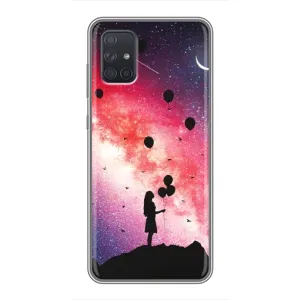 Силиконовые Чехлы Любимому человеку для Samsung Galaxy A71 (A715) (Шарики в небе)