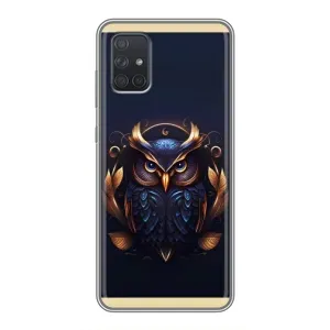 Чехлы с принтом СОВЫ для Samsung Galaxy A71 (A715) (Стильная Сова)