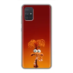 Чехол Головоломка для Samsung Galaxy A71 (A715) - (AlphaPrint) (Тревожность)