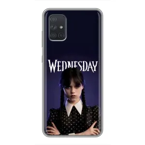 Чехлы с принтом Уэнсдей на Samsung Galaxy A71 (A715) (Wednesdey)