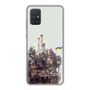 Чохли на військову тематику для Samsung Galaxy A72 (Азовсталь)