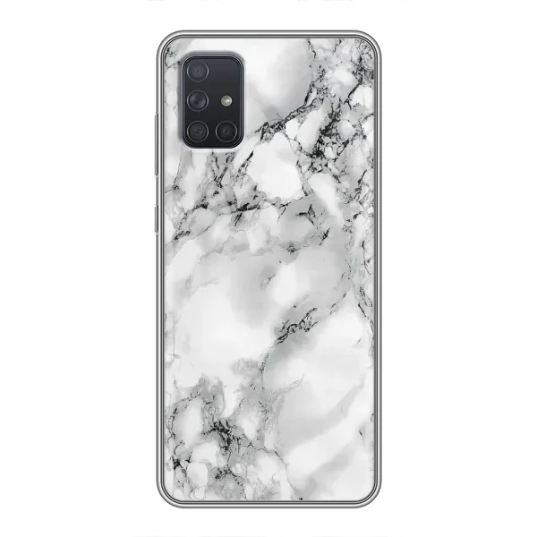 Чехол с рисунком «Белый мрамор» для Samsung Galaxy A72 Чехол с рисунком «Белый мрамор» для Samsung Galaxy A72