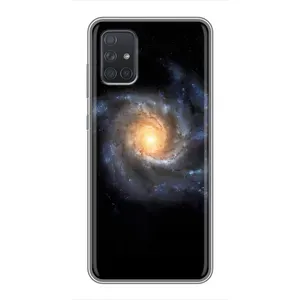 Чохли КОСМОС на Samsung Galaxy A72 (Чорна дира)