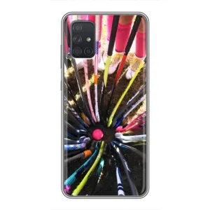 Чохли з прінтом Спортивна тематика для Samsung Galaxy A72 (Флорбол)