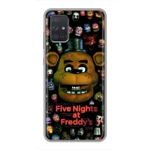 Чехлы Пять ночей с Фредди для Самсунг Галакси А72 (Freddy)