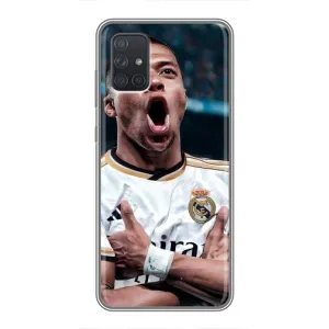 Чохол (TPU) з Футболістом на Samsung Galaxy A72 (Гол Мбаппе)
