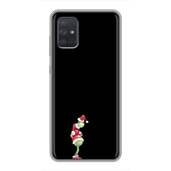 Чехол с рисунком «Гринч на чорном» для Samsung Galaxy A72 Чехол с рисунком «Гринч на чорном» для Samsung Galaxy A72
