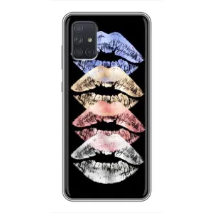 Чохол Стильні дівчата на Samsung Galaxy A72 (Губи)