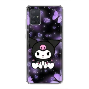 Чохол з персонажем Куромі на Samsung Galaxy A72 (Куромі на чорному)