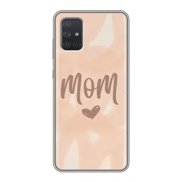 Чехол с рисунком «Love mom» для Samsung Galaxy A72 Чехол с рисунком «Love mom» для Samsung Galaxy A72