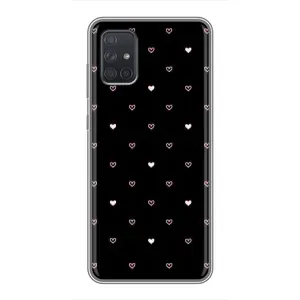 Чехлы с тематикой "Маленькие Сердечки" на Samsung Galaxy A72 (Маленькие сердечки)