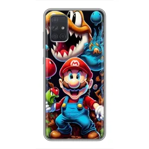 Чехол КИБЕРСПОРТ для Samsung Galaxy A72 (Марио)