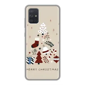 Чехол Санта Клаус для Samsung Galaxy A72 (Merry Christmas)