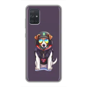 Чехол с принтом Собаки Патрон для Samsung Galaxy A72 (Модный Патрон)