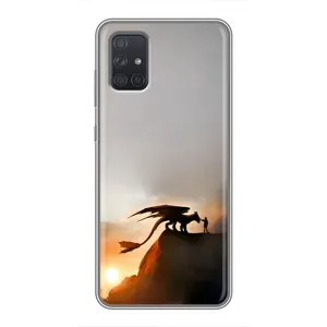 Чехол дракон Беззубик для Samsung Galaxy A72 (Мультиик Беззубик)