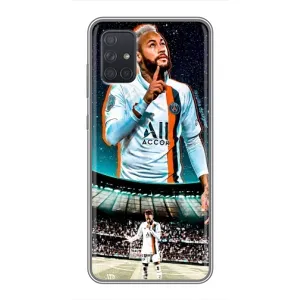 Силиконовый Чехол Samsung Galaxy A72 (Неймар ПСЖ)