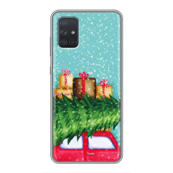 Чехол с рисунком «Новогодние подарки» для Samsung Galaxy A72 Чехол с рисунком «Новогодние подарки» для Samsung Galaxy A72