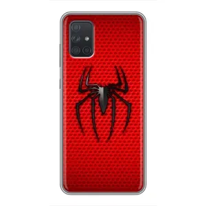 Чехол Супергерой Человека Паука на Samsung Galaxy A72 (Паук марвел)