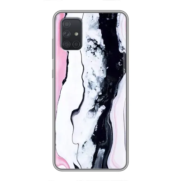 Чехол с рисунком «Розовый мрамор» для Samsung Galaxy A72 Чехол с рисунком «Розовый мрамор» для Samsung Galaxy A72