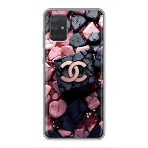 Чехол (Dior, Prada, YSL, Chanel) для Samsung Galaxy A72 (Шанель)