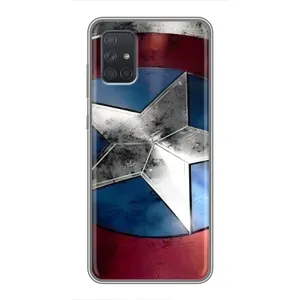 Чехол с Щитом Капитана Америки на Samsung Galaxy A72 (Щит Капитана Америки)