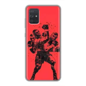 Чохли з прінтом Спортивна тематика для Samsung Galaxy A72 (Тайсон Бокс)