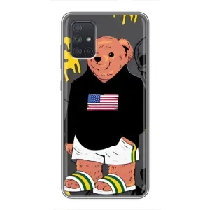 Чехлы Мишка Тедди для Самсунг Галакси А72
