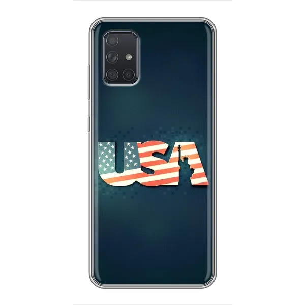 Чехол с рисунком «USA» для Samsung Galaxy A72 Чехол с рисунком «USA» для Samsung Galaxy A72