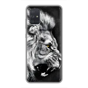 Чехол с картинкой на Samsung Galaxy A72 (Злой ЛЕВ)