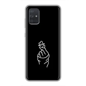 Чехлы (Знак сердечка) на Samsung Galaxy A72 (Знак Сердечка)