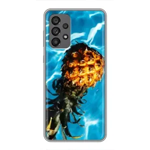 Чохол з зображенням смачної їжі для Samsung Galaxy A73 (5G) (Ананас)