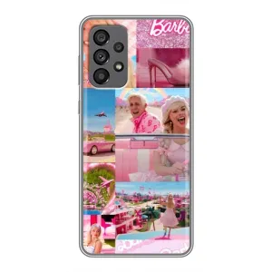 Силіконовый Чохол Барбі фільм на Samsung Galaxy A73 (5G) (Барбі стиль)